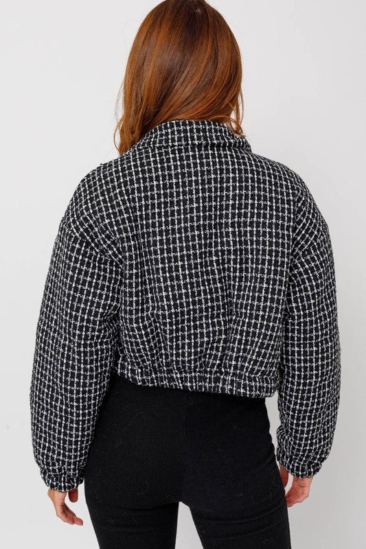 Gabriella Crop Puffer Jacket