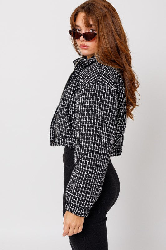 Gabriella Crop Puffer Jacket