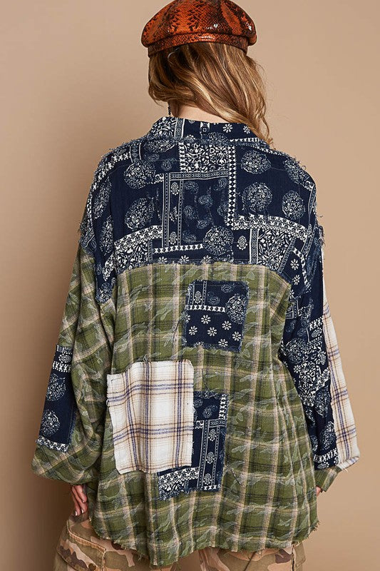Eleanor Plaid Button Up Shirt