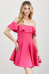 Layla Ruffle Mini Dress