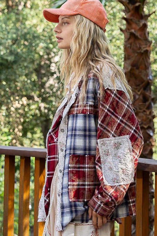 Camila Plaid Button Up Shirt