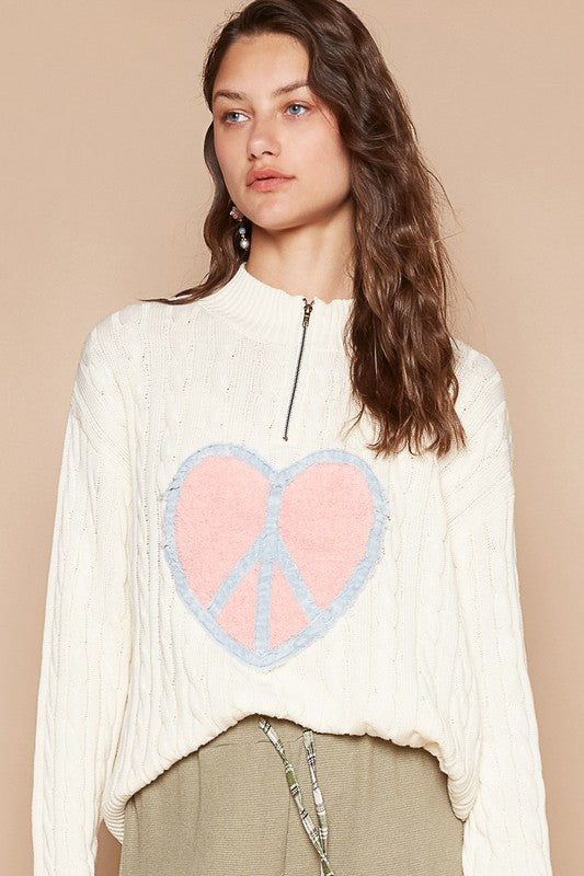 Aurora Dropped Shoulder Sweater